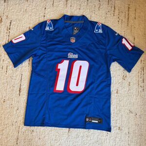 RARE DRAKE MAYE 90s THROWBACK New England Patriots Rivalries Jersey M L